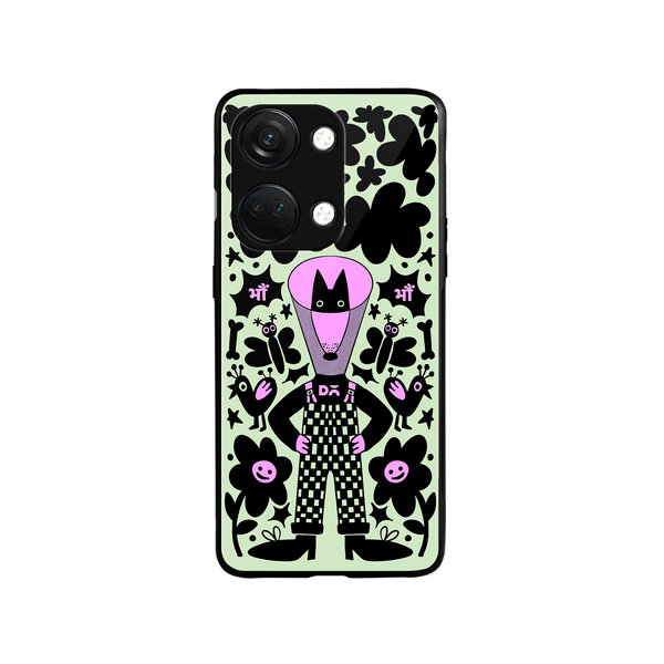 

DailyObjects Super Dog Glass Case Cover For OnePlus Nord 3