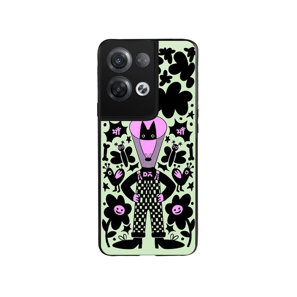

DailyObjects Super Dog Glass Case Cover For Oppo Reno 8