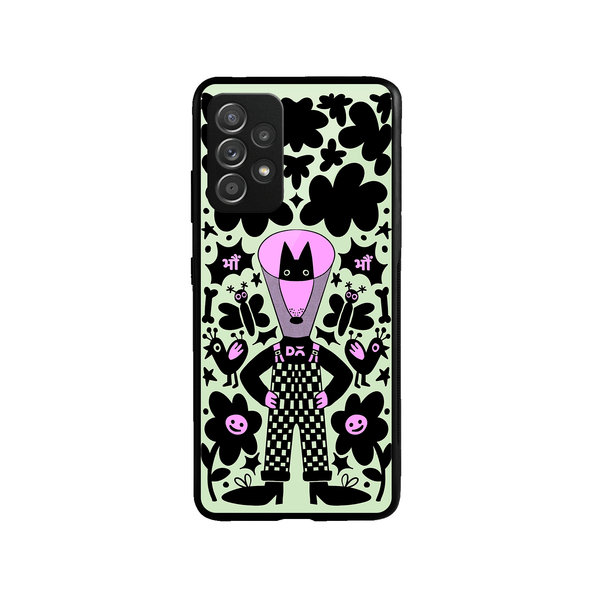 

DailyObjects Super Dog Glass Case Cover For Samsung Galaxy A73
