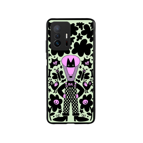 

DailyObjects Super Dog Glass Case Cover For Xiaomi 11T