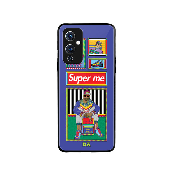 DailyObjects Super Gamechanger Glass Case Cover For OnePlus 9