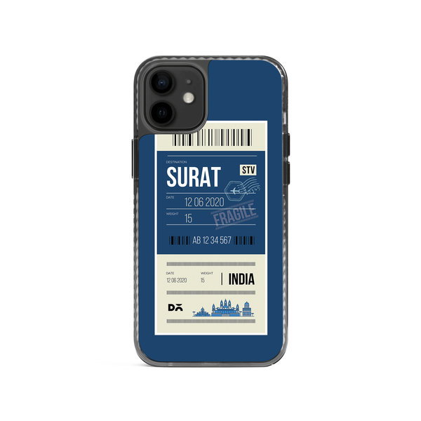 

DailyObjects Surat City Tag Stride 2.0 Case Cover For iPhone 12