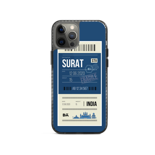 

DailyObjects Surat City Tag Stride 2.0 Case Cover For iPhone 12 Pro