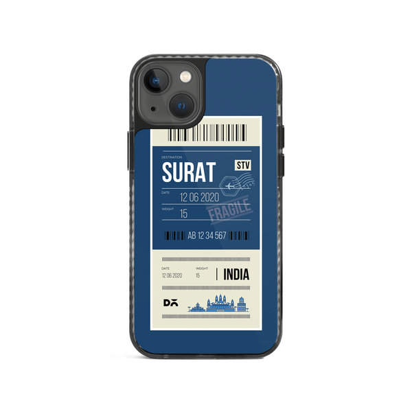 

DailyObjects Surat City Tag Stride 2.0 Case Cover For iPhone 14 Plus
