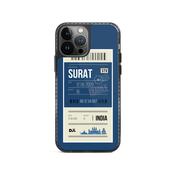 

DailyObjects Surat City Tag Stride 2.0 Case Cover For iPhone 15 Pro