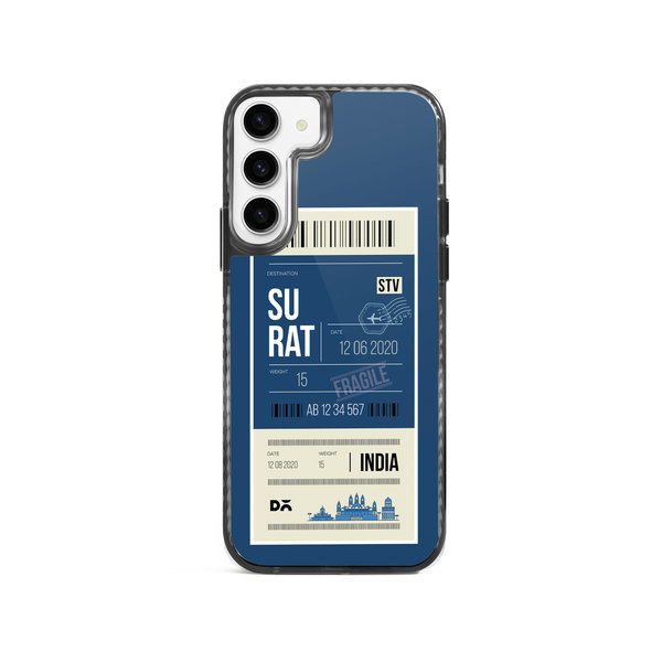 

DailyObjects Surat City Tag Stride 2.0 Case Cover For Samsung Galaxy S23