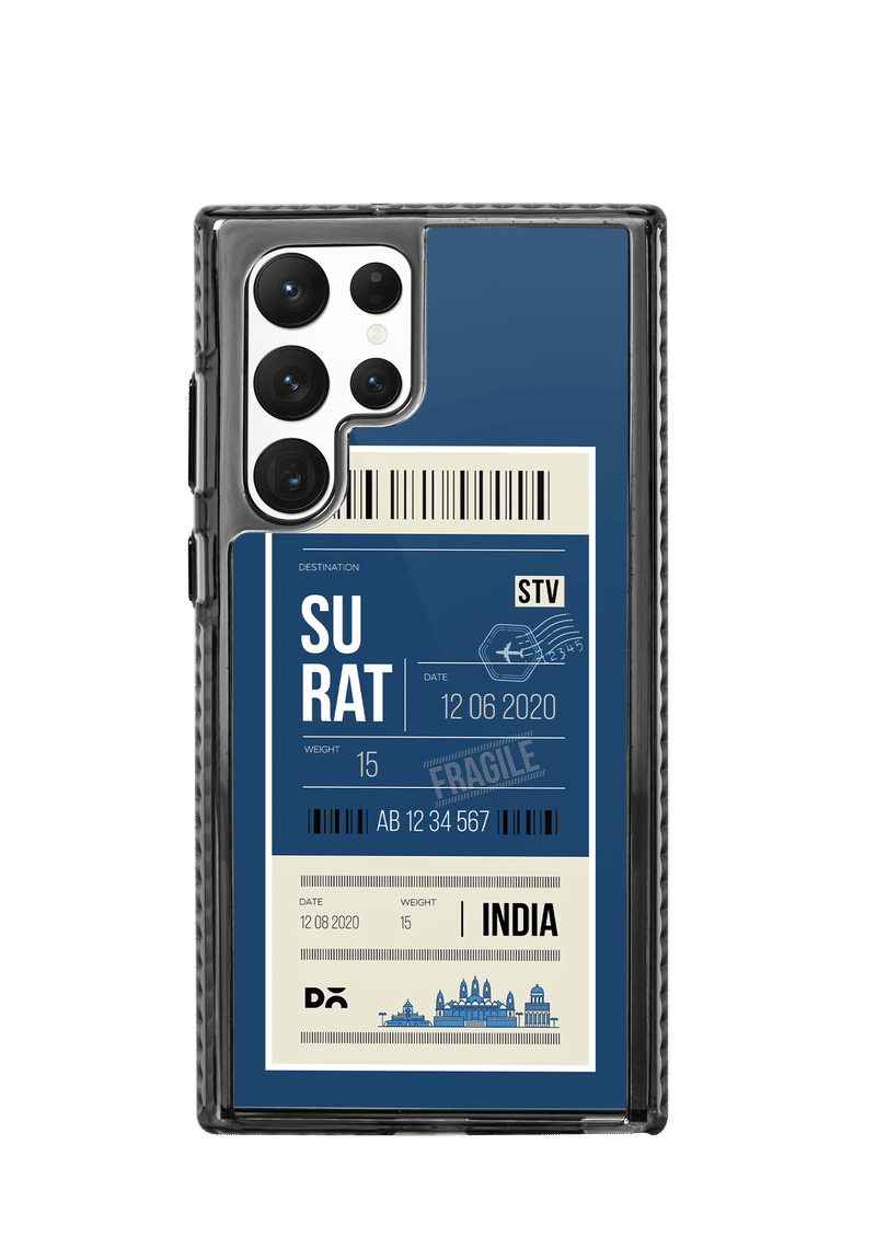 Surat City Tag Stride 2.0 Case Cover For Samsung Galaxy S23 Ultra