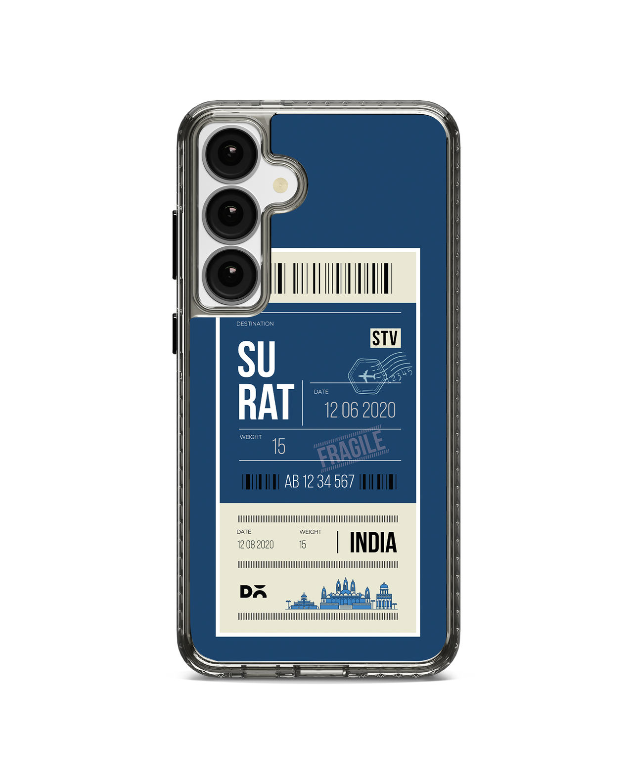 Surat City Tag Stride 2.0 Case Cover For Samsung Galaxy S24 Plus