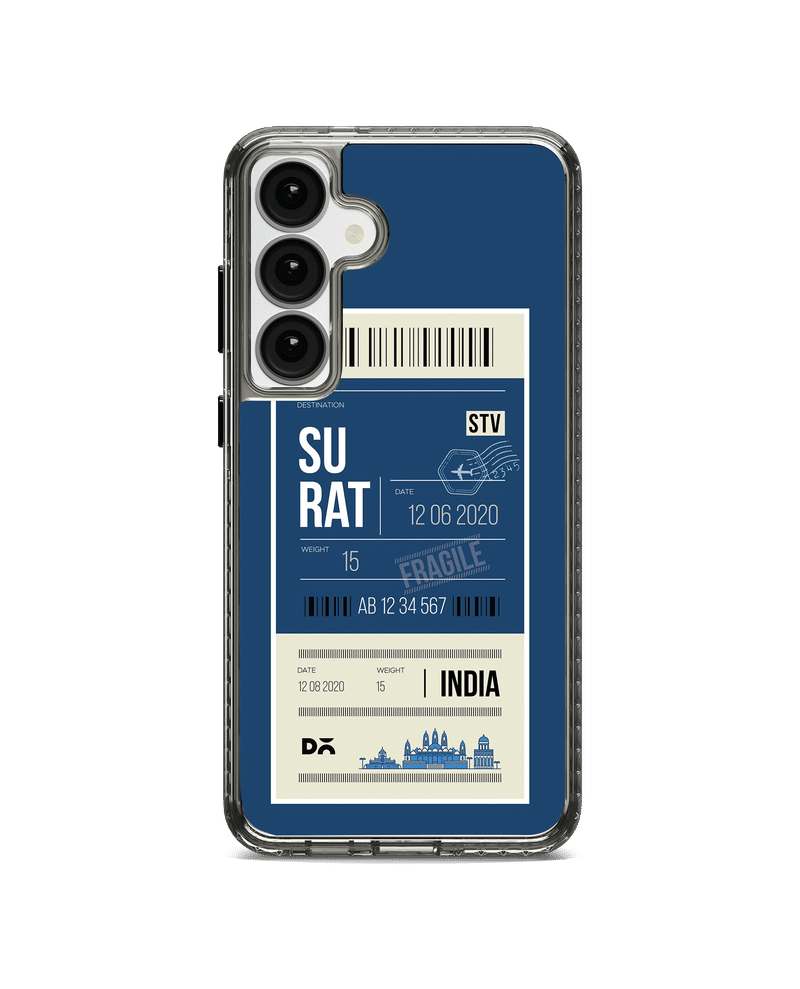 Surat City Tag Stride 2.0 Case Cover For Samsung Galaxy S25 Plus