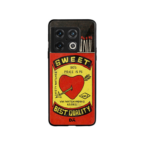 

DailyObjects Sweet Matchbox Glass Case Cover For OnePlus 10 Pro