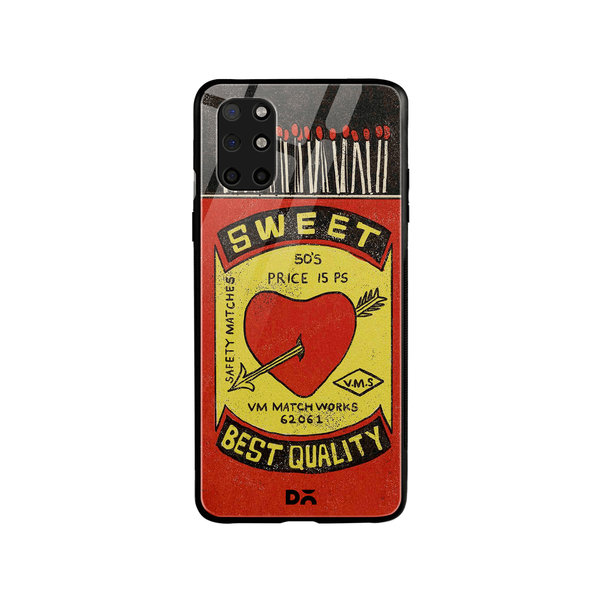 

DailyObjects Sweet Matchbox Glass Case Cover For OnePlus 8T