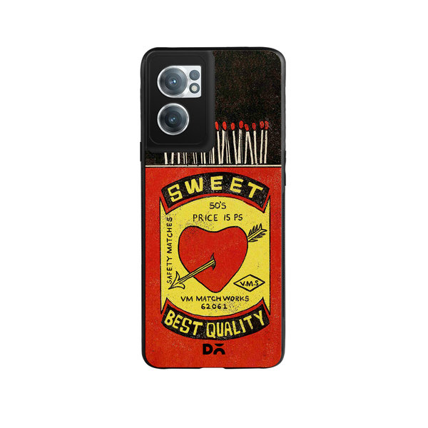 

DailyObjects Sweet Matchbox Glass Case Cover For OnePlus Nord CE 2