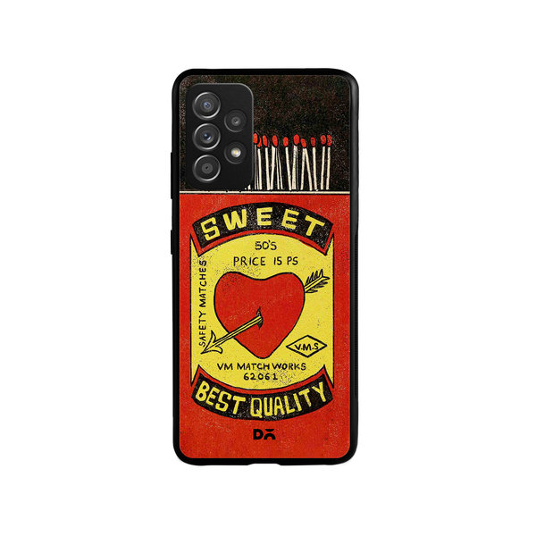

DailyObjects Sweet Matchbox Glass Case Cover For Samsung Galaxy A73