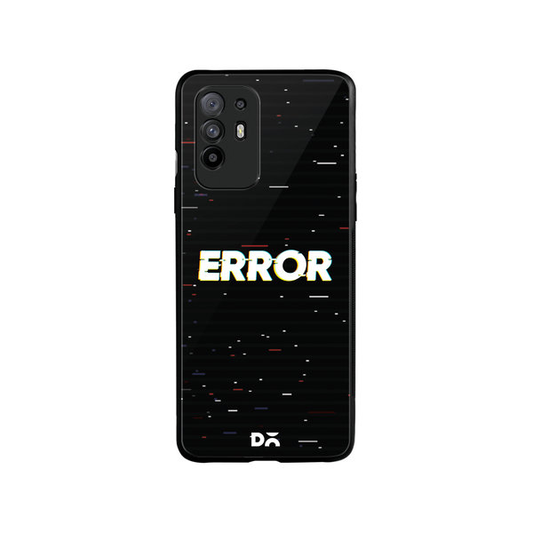 

DailyObjects System Error Glass Case Cover For Oppo F19 Pro Plus