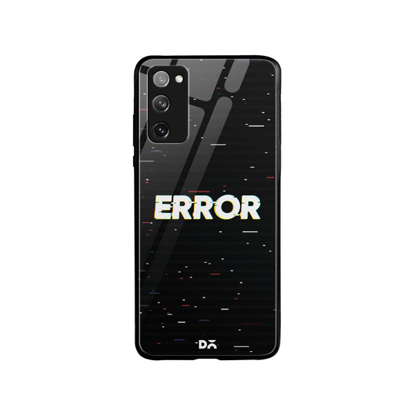 

DailyObjects System Error Glass Case Cover For Samsung Galaxy S20 FE