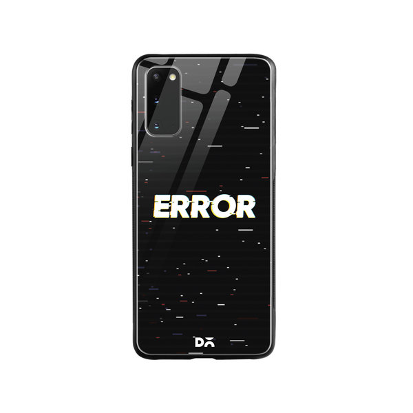 

DailyObjects System Error Glass Case Cover For Samsung Galaxy S20