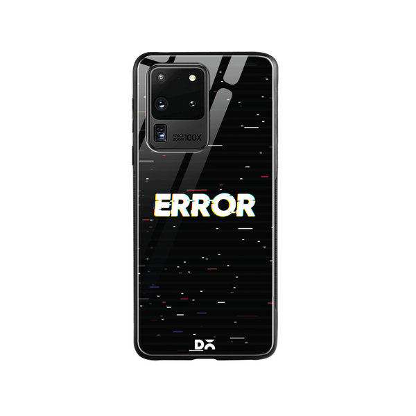 

DailyObjects System Error Glass Case Cover For Samsung Galaxy S20 Ultra