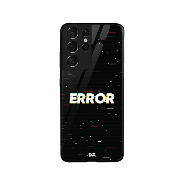 

DailyObjects System Error Glass Case Cover For Samsung Galaxy S21 Ultra
