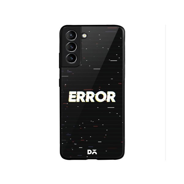 

DailyObjects System Error Glass Case Cover For Samsung Galaxy S22 Plus