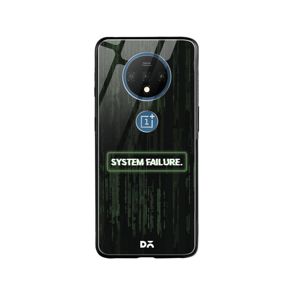 

DailyObjects System Failure Glass Case Cover For OnePlus 7T