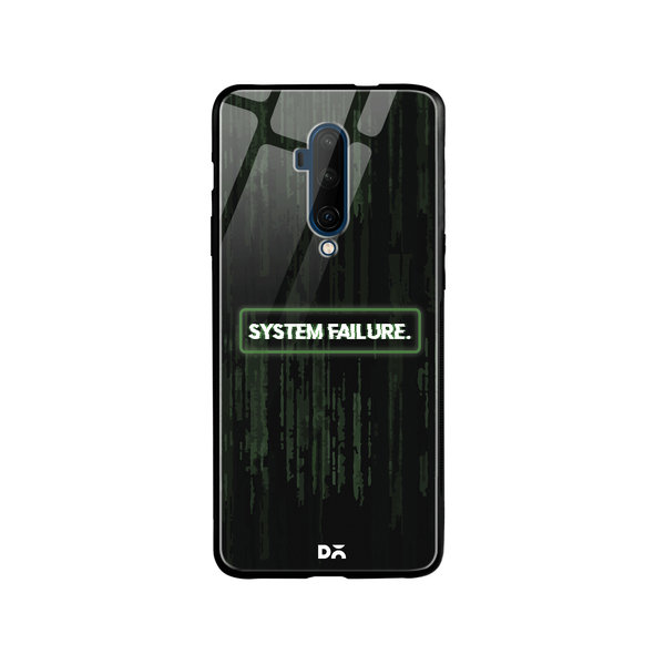 

DailyObjects System Failure Glass Case Cover For OnePlus 7T Pro