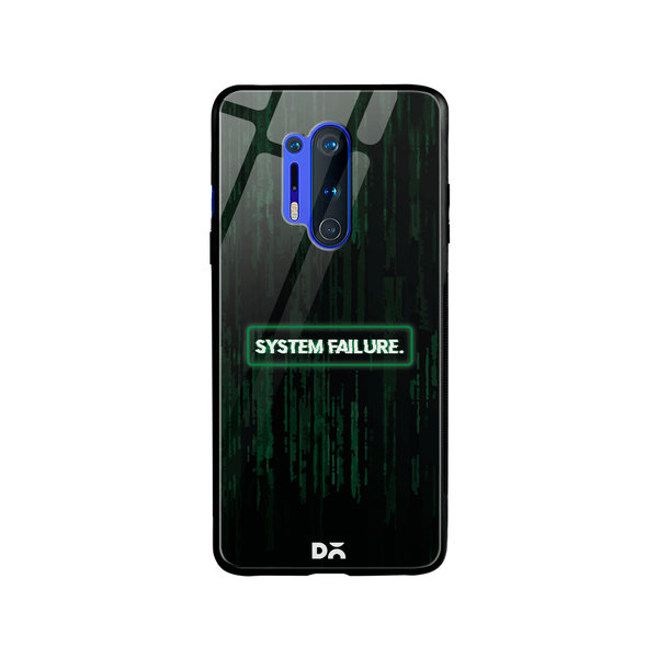 

DailyObjects System Failure Glass Case Cover For OnePlus 8 Pro