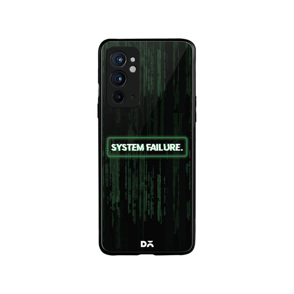

DailyObjects System Failure Glass Case Cover For OnePlus 9RT
