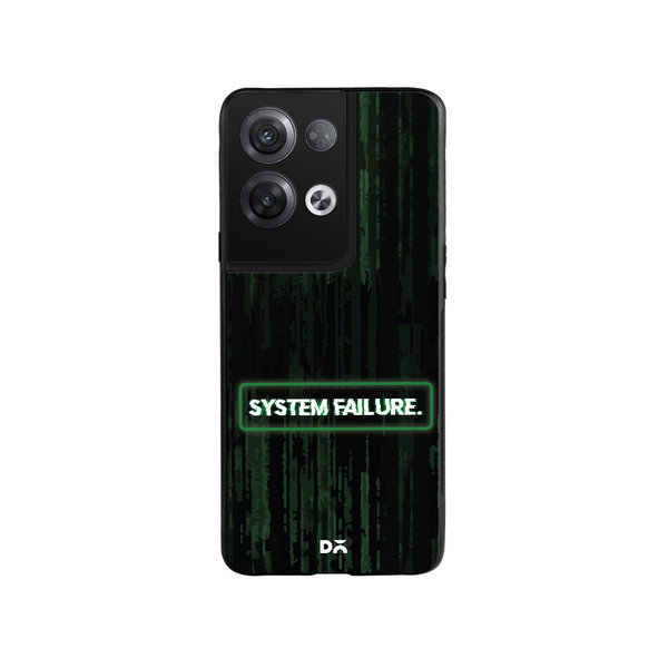 

DailyObjects System Failure Glass Case Cover For Oppo Reno 8 Pro Plus