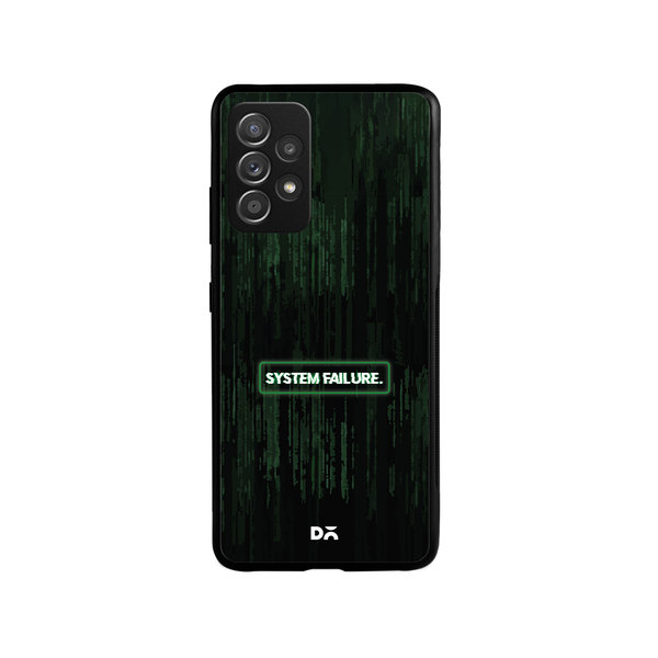 

DailyObjects System Failure Glass Case Cover For Samsung Galaxy A53