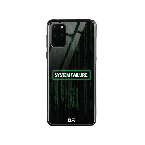 DailyObjects System Failure Glass Case Cover For Samsung Galaxy S20 Plus