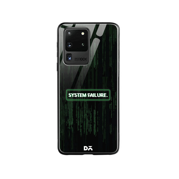 

DailyObjects System Failure Glass Case Cover For Samsung Galaxy S20 Ultra