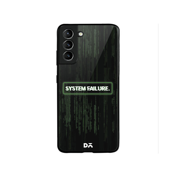 

DailyObjects System Failure Glass Case Cover For Samsung Galaxy S22