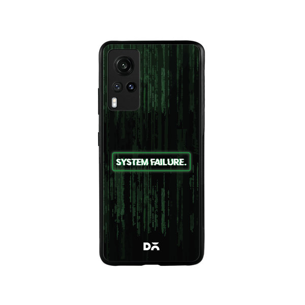 

DailyObjects System Failure Glass Case Cover For Vivo X60