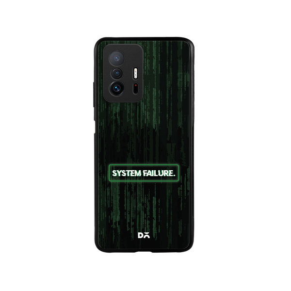 

DailyObjects System Failure Glass Case Cover For Xiaomi 11T