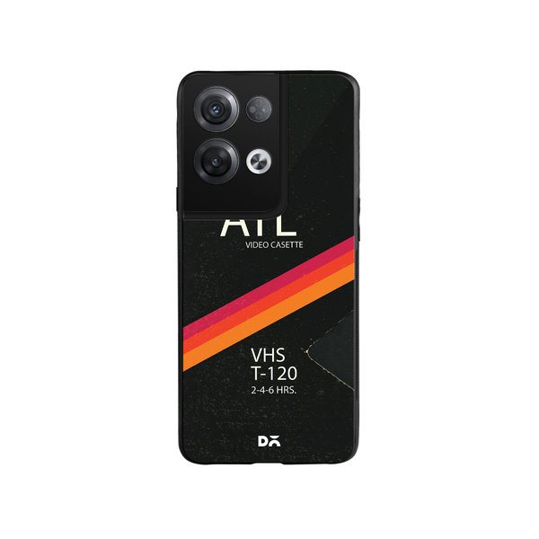 

DailyObjects T-120 Video Cassette Glass Case Cover For Oppo Reno 8