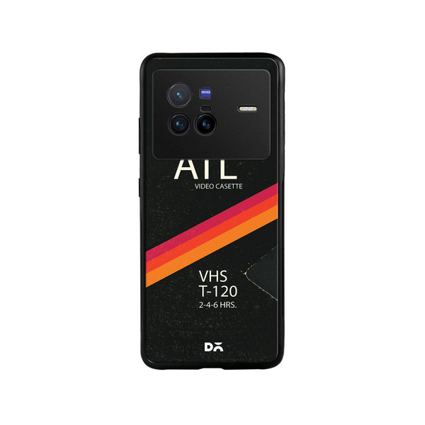 

DailyObjects T-120 Video Cassette Glass Case Cover For Vivo X80