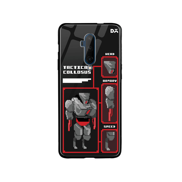 DailyObjects Tactical Collosus Glass Case Cover For OnePlus 7T Pro