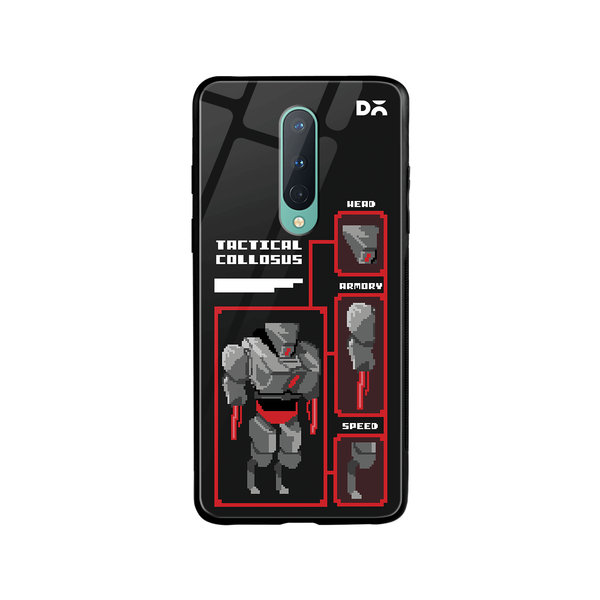 

DailyObjects Tactical Collosus Glass Case Cover For OnePlus 8