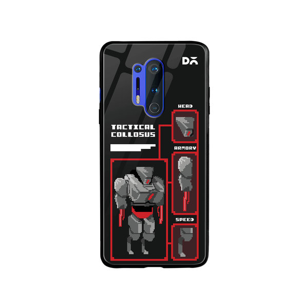 DailyObjects Tactical Collosus Glass Case Cover For OnePlus 8 Pro