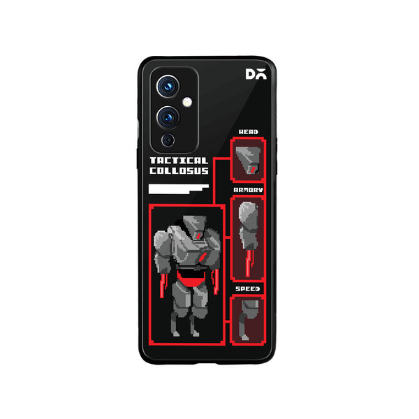 

DailyObjects Tactical Collosus Glass Case Cover For OnePlus 9