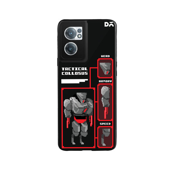 

DailyObjects Tactical Collosus Glass Case Cover For OnePlus Nord CE 2