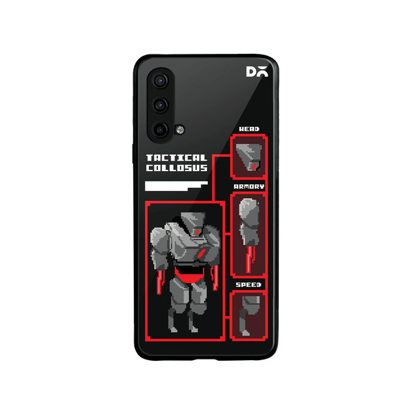 

DailyObjects Tactical Collosus Glass Case Cover For OnePlus Nord CE