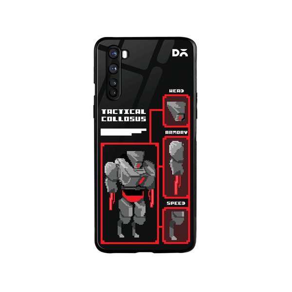 

DailyObjects Tactical Collosus Glass Case Cover For OnePlus Nord