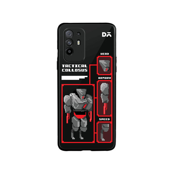

DailyObjects Tactical Collosus Glass Case Cover For Oppo F19 Pro Plus