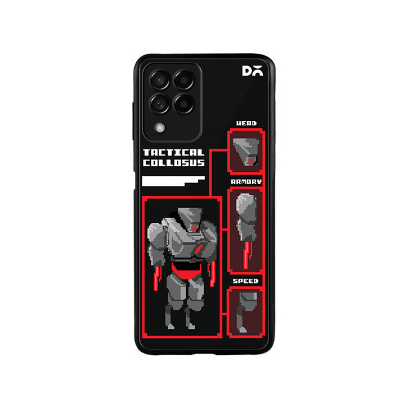 

DailyObjects Tactical Collosus Glass Case Cover For Samsung Galaxy M53
