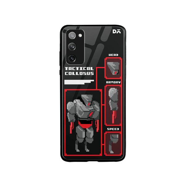 

DailyObjects Tactical Collosus Glass Case Cover For Samsung Galaxy S20 FE