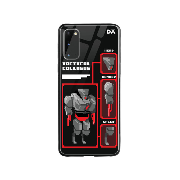 DailyObjects Tactical Collosus Glass Case Cover For Samsung Galaxy S20