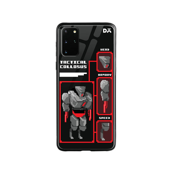 

DailyObjects Tactical Collosus Glass Case Cover For Samsung Galaxy S20 Plus