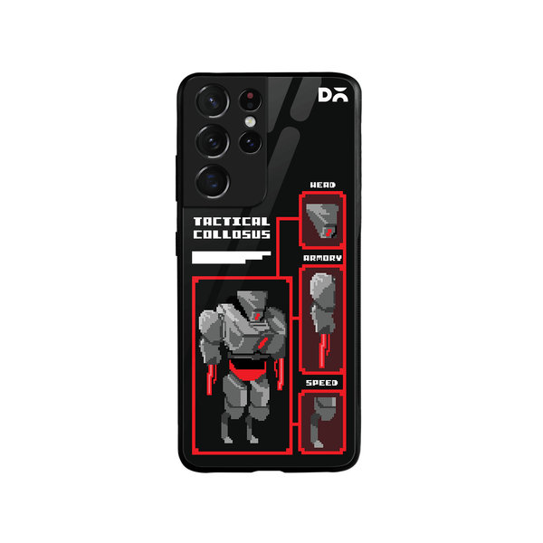 DailyObjects Tactical Collosus Glass Case Cover For Samsung Galaxy S21 Ultra