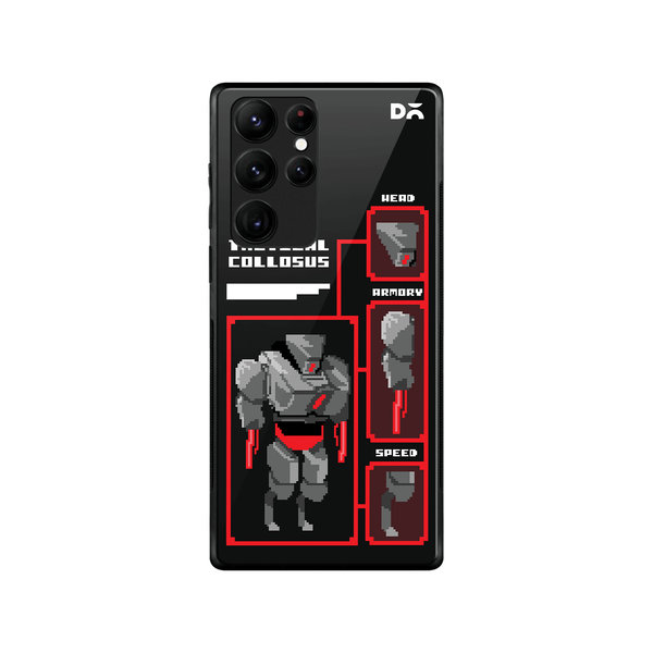

DailyObjects Tactical Collosus Glass Case Cover For Samsung Galaxy S22 Ultra